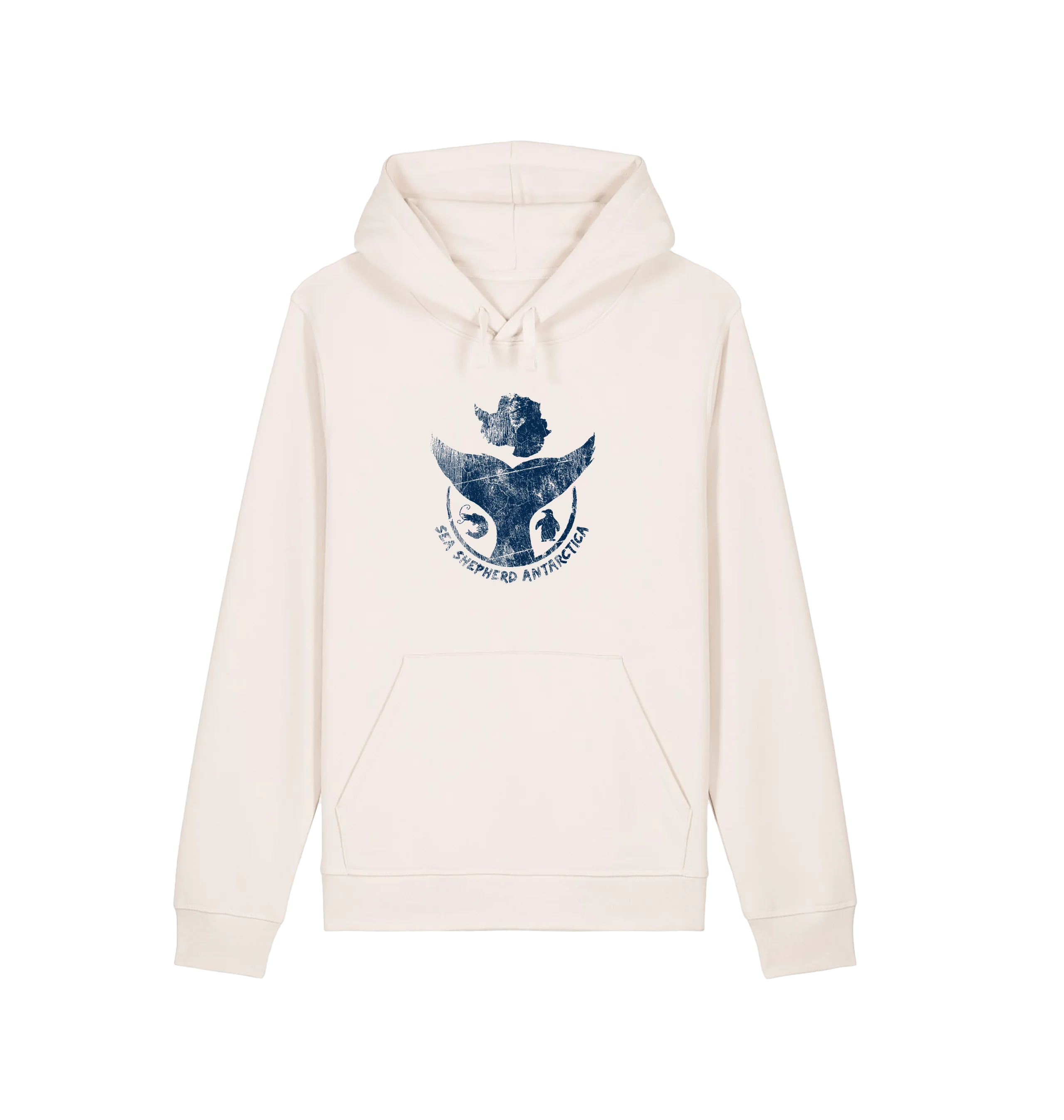 Antarctic Blue Print Hoodie - Image 2