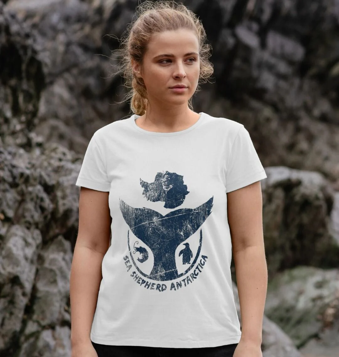 Antarctic Blue Print Tee
