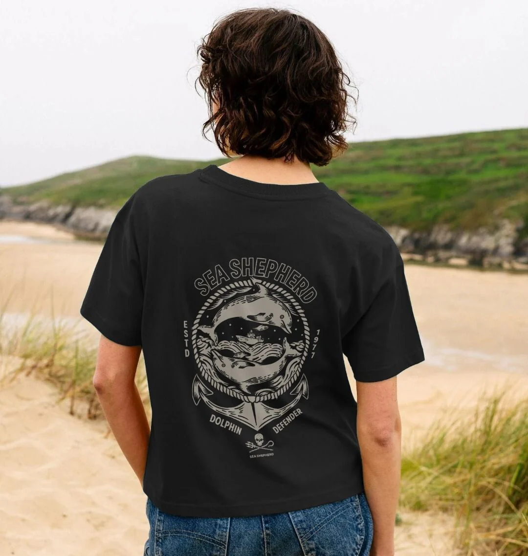 Dolphin Defender Boxy T-shirt - Image 3