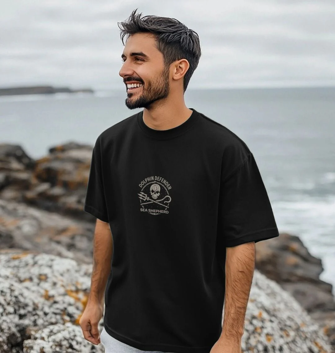 Dolphin Defender Oversized T-shirt - Image 3