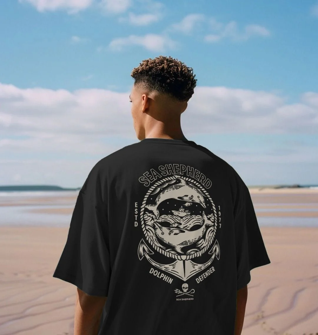 Dolphin Defender Oversized T-shirt - Image 4