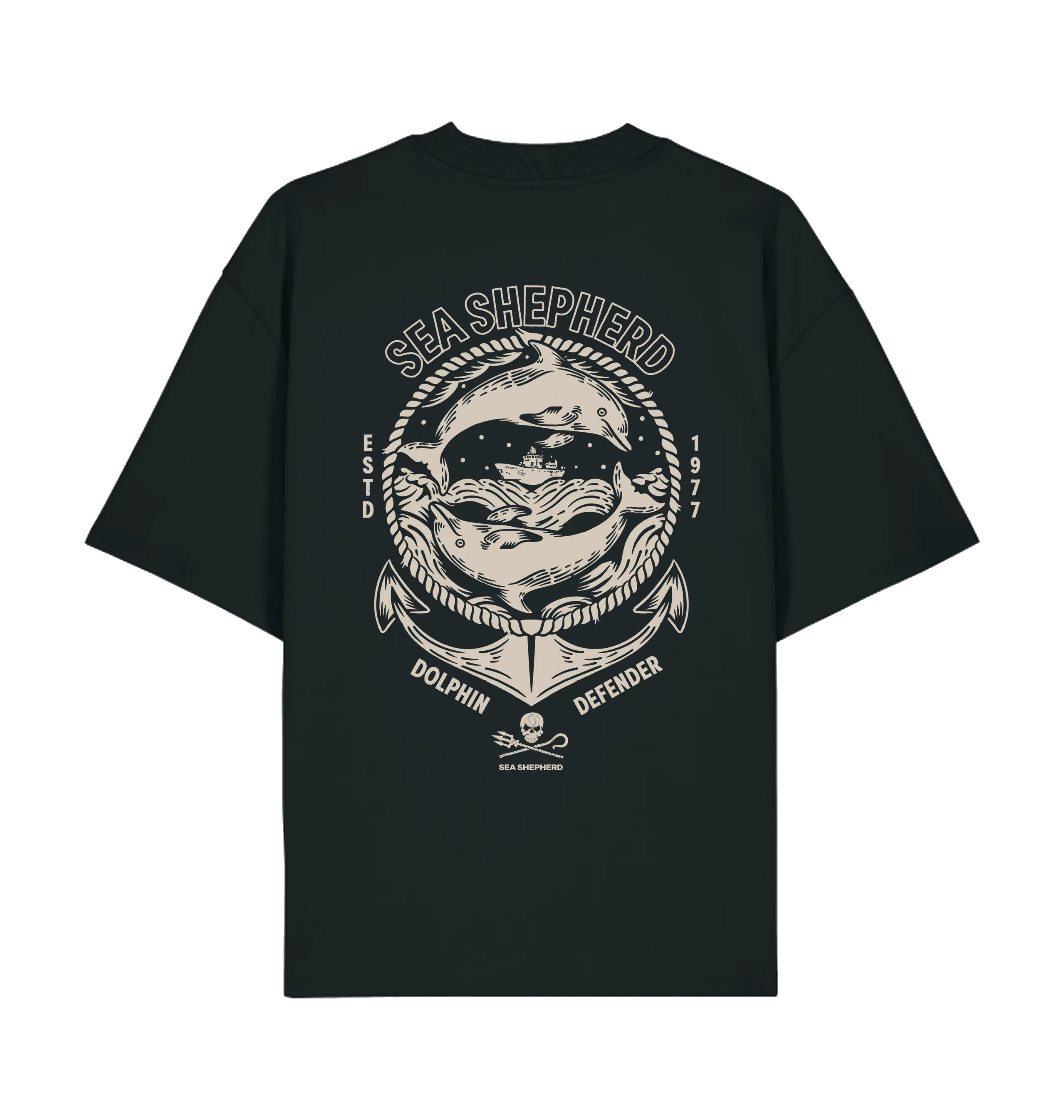 Dolphin Defender Oversized T-shirt - Image 7