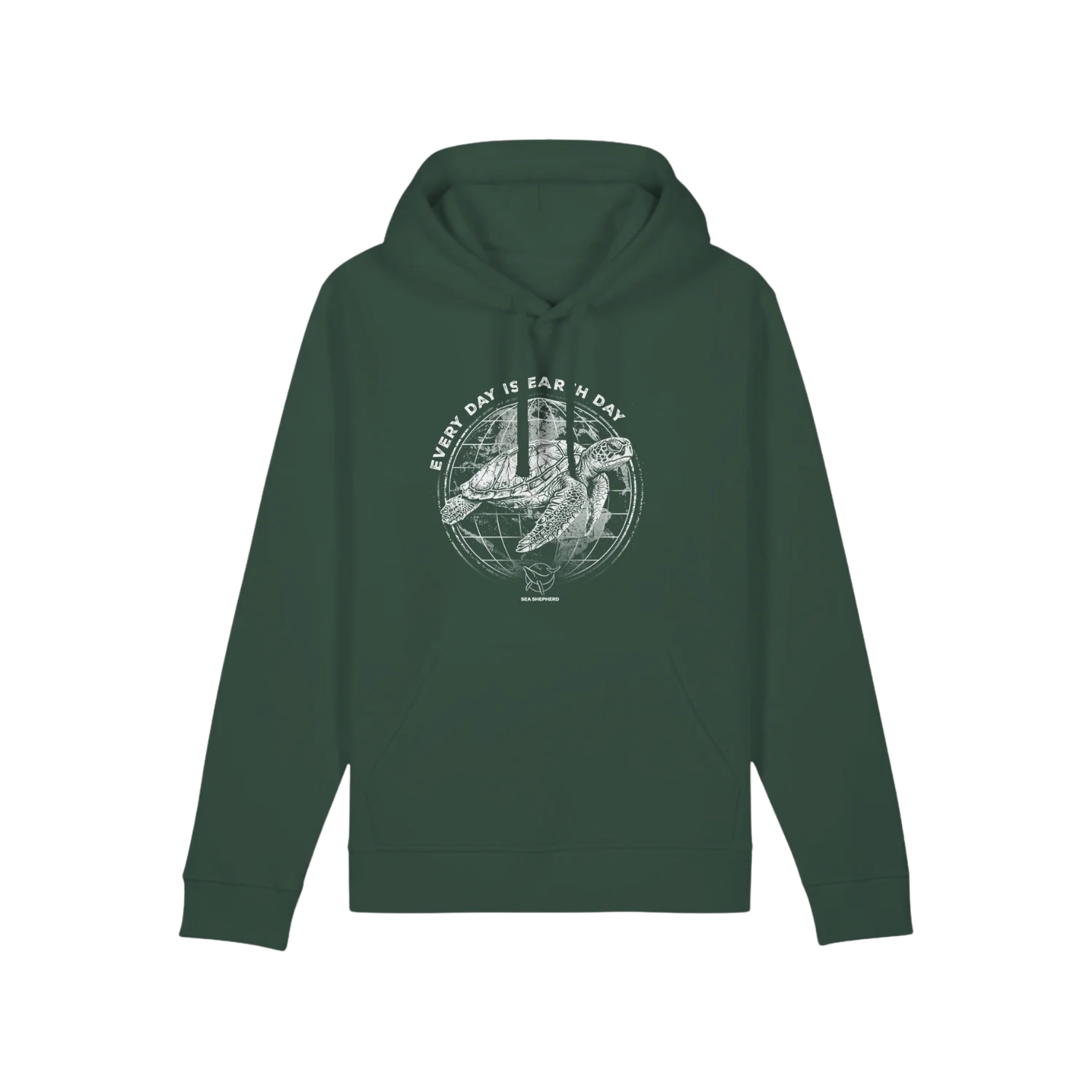 Every Day Is Earth Day: Sea Turtle - Hoodie - Image 5