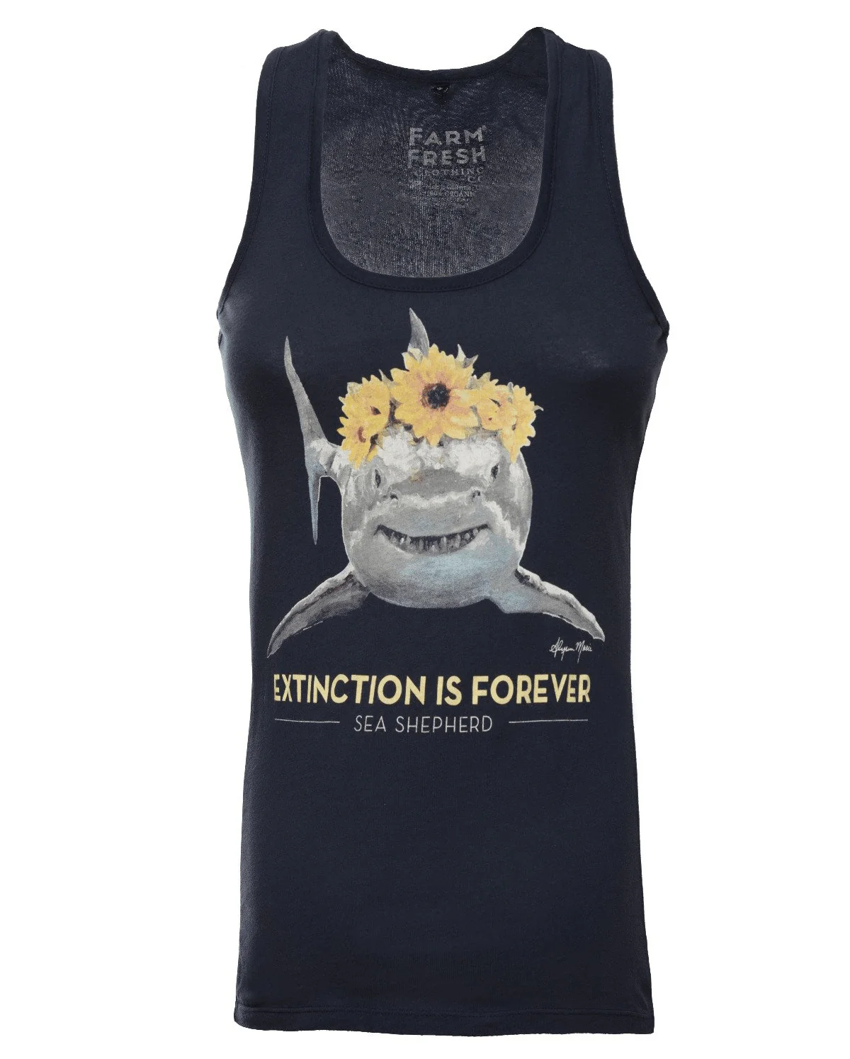 Extinction Is Forever Ladies Tank Top