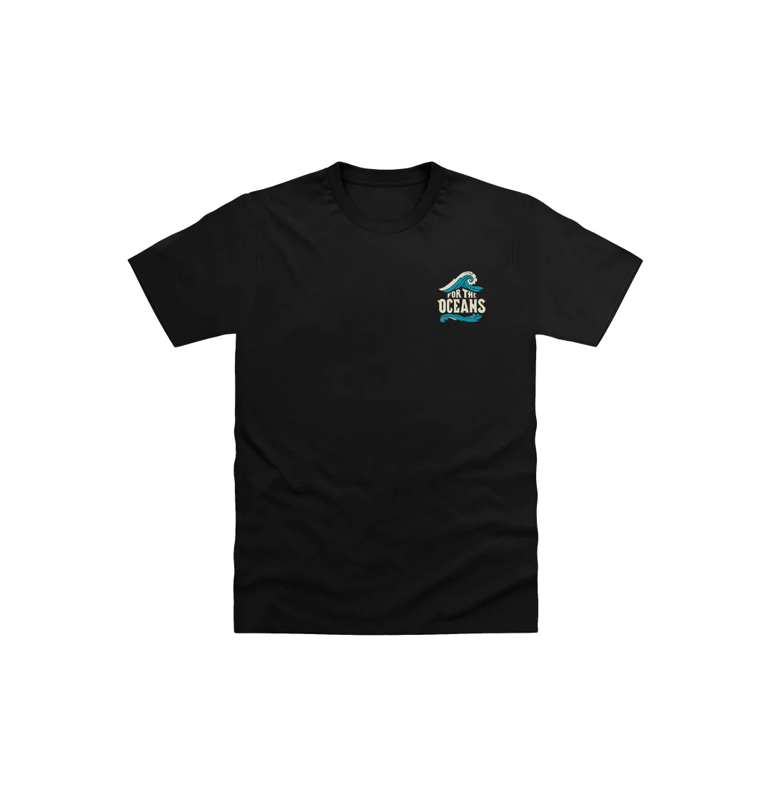 For The Ocean Jolly Roger Kids T-shirt - Image 5