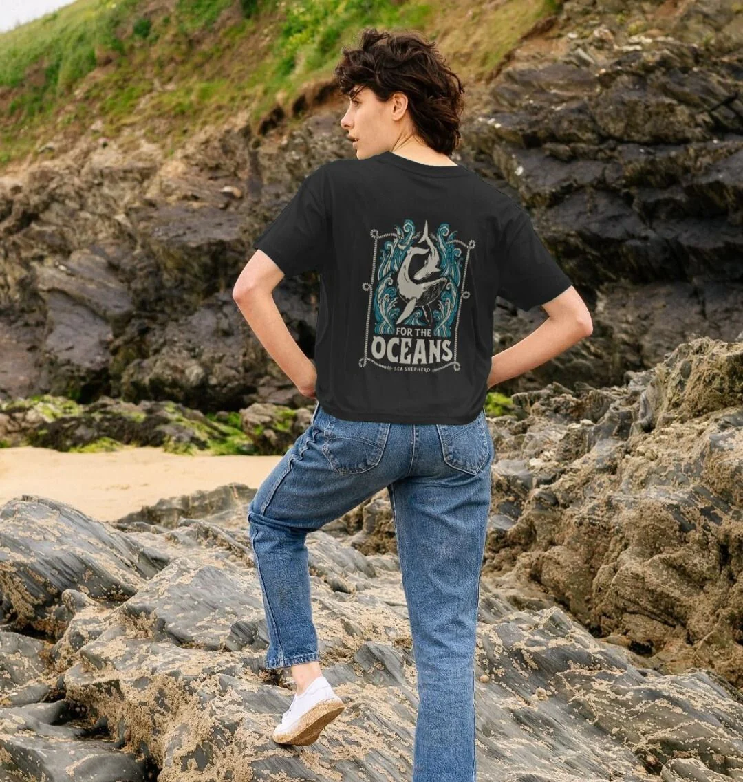 For the Oceans Classic Logo Boxy T-shirt - Image 2