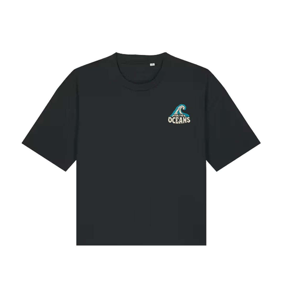 For the Oceans Classic Logo Boxy T-shirt - Image 5