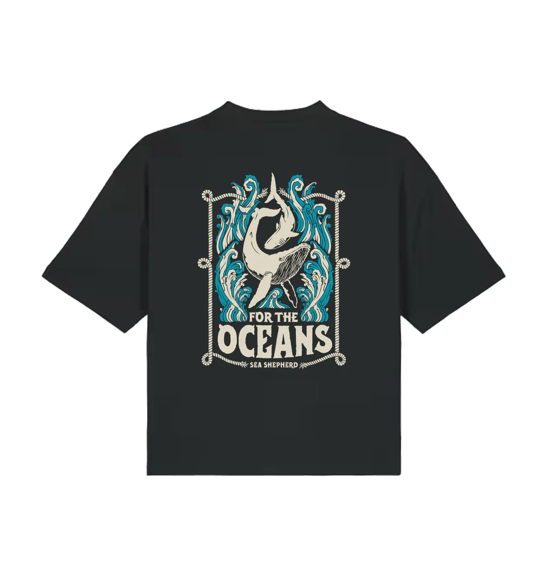 For the Oceans Classic Logo Boxy T-shirt - Image 6