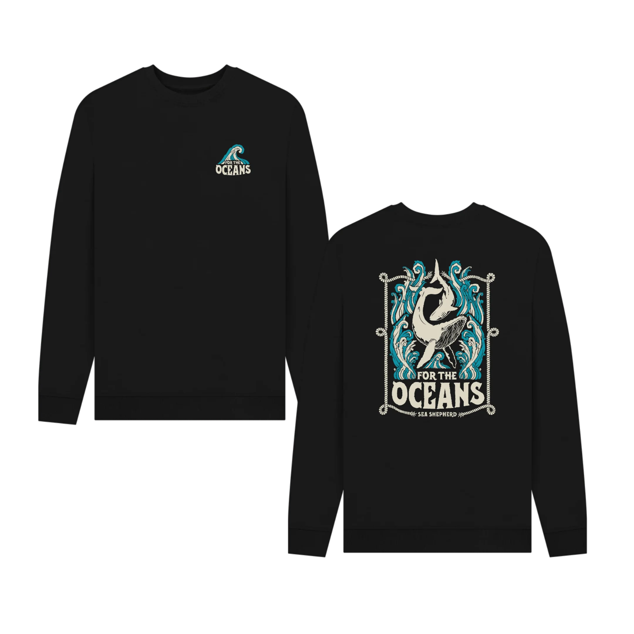 For the Oceans Classic Logo Sweatshirt - Image 3