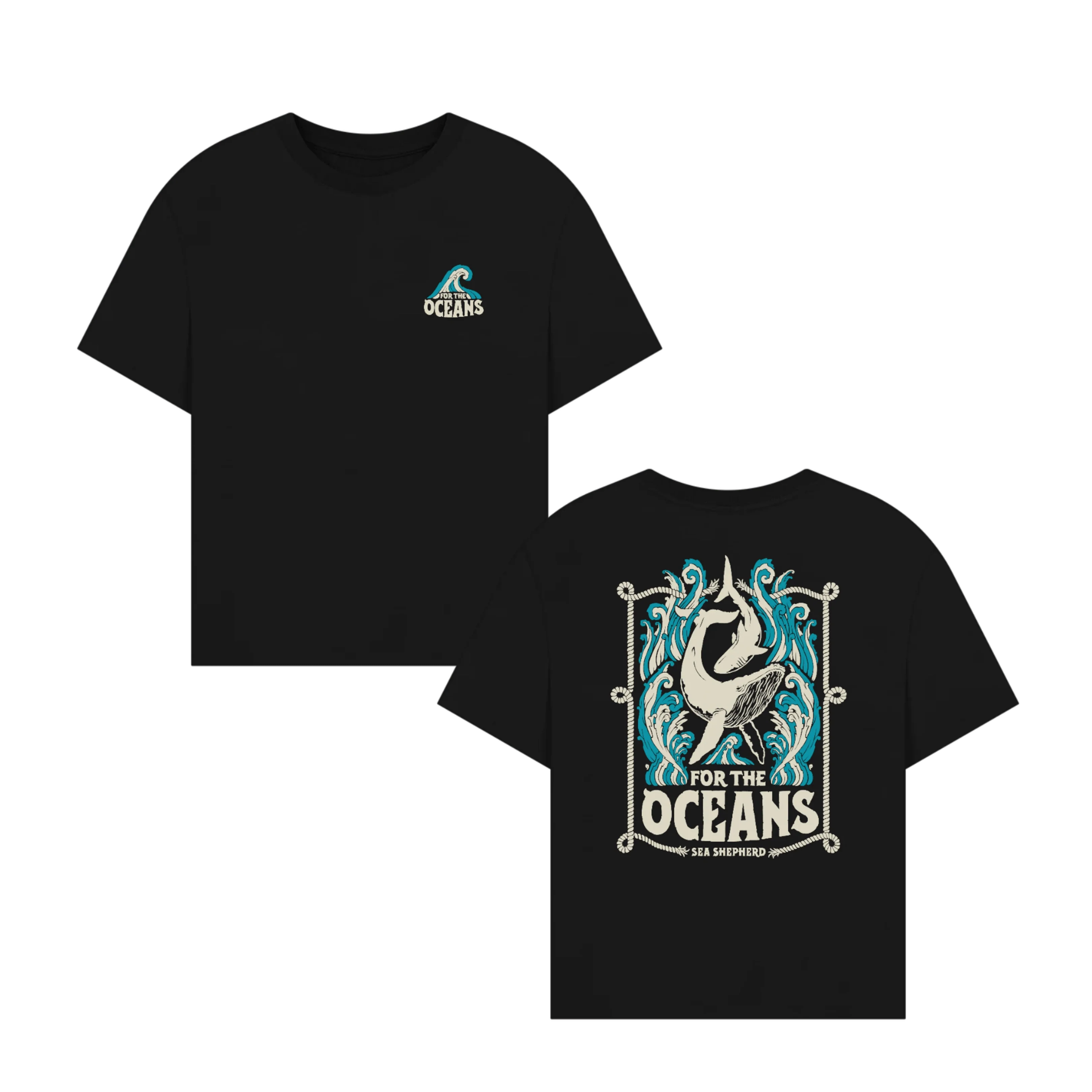 For The Ocean's Classic Women's Oversized T-shirt - Image 3