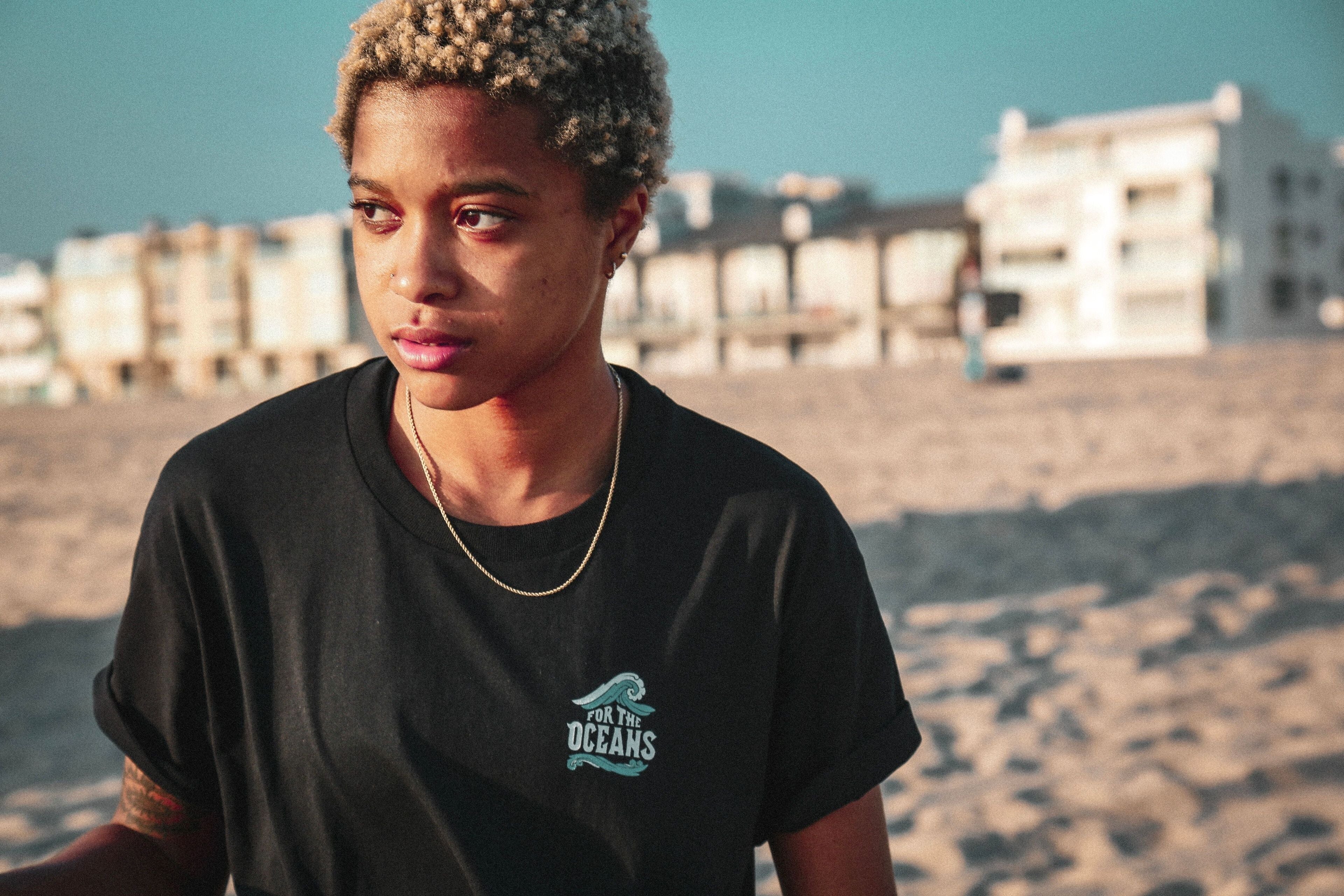 For the Oceans Jolly Roger Boxy T-shirt