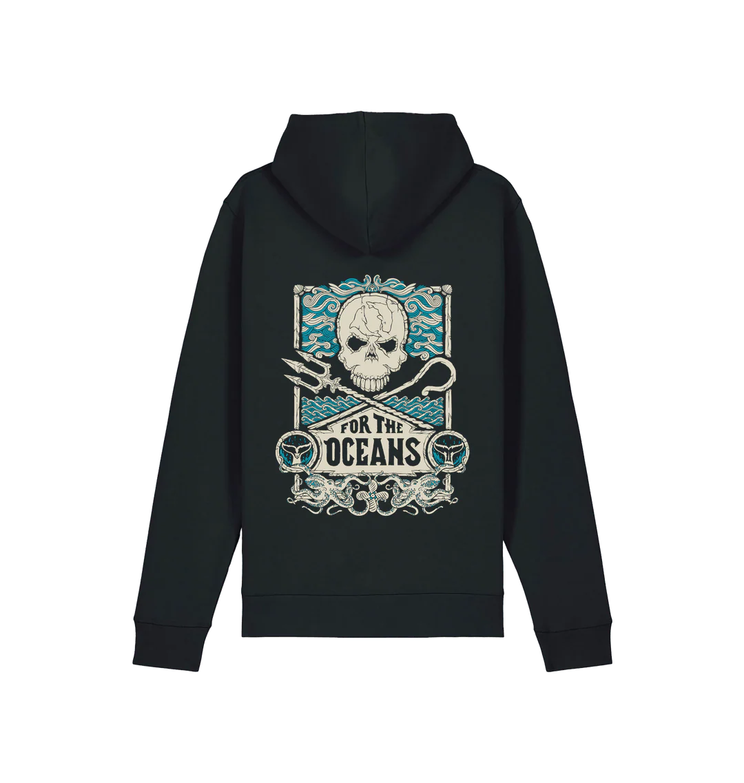 For the Oceans Jolly Roger Hoodie - Image 5