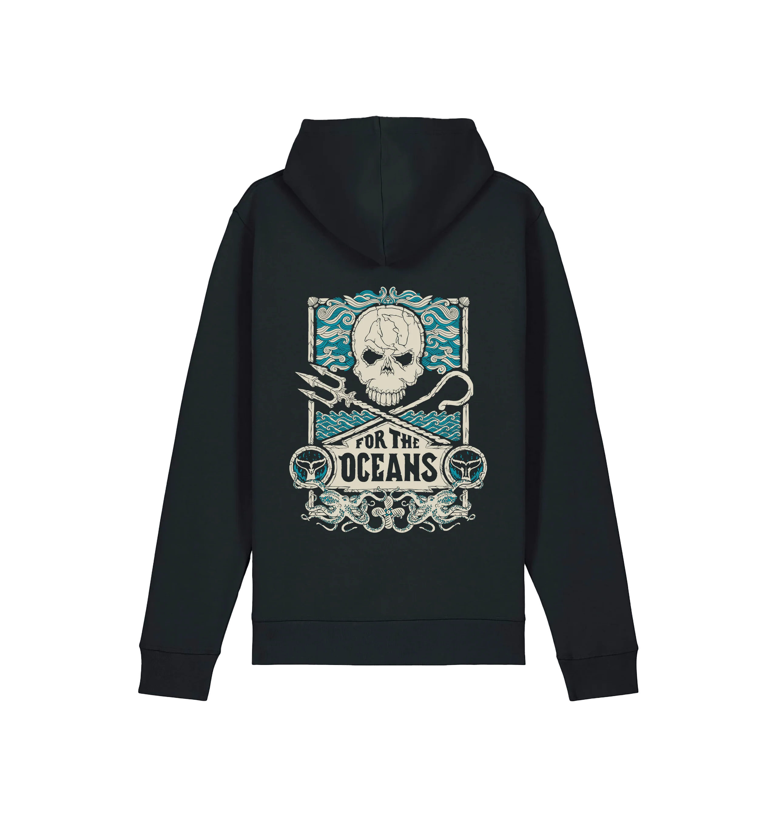 For the Oceans Jolly Roger Women's Hoodie - Image 5