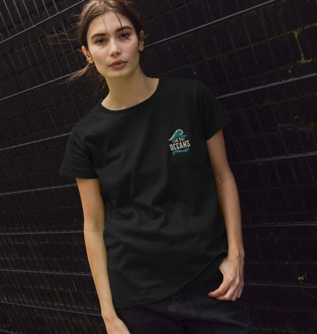 For the Oceans Jolly Roger Women's T-shirt - Image 4
