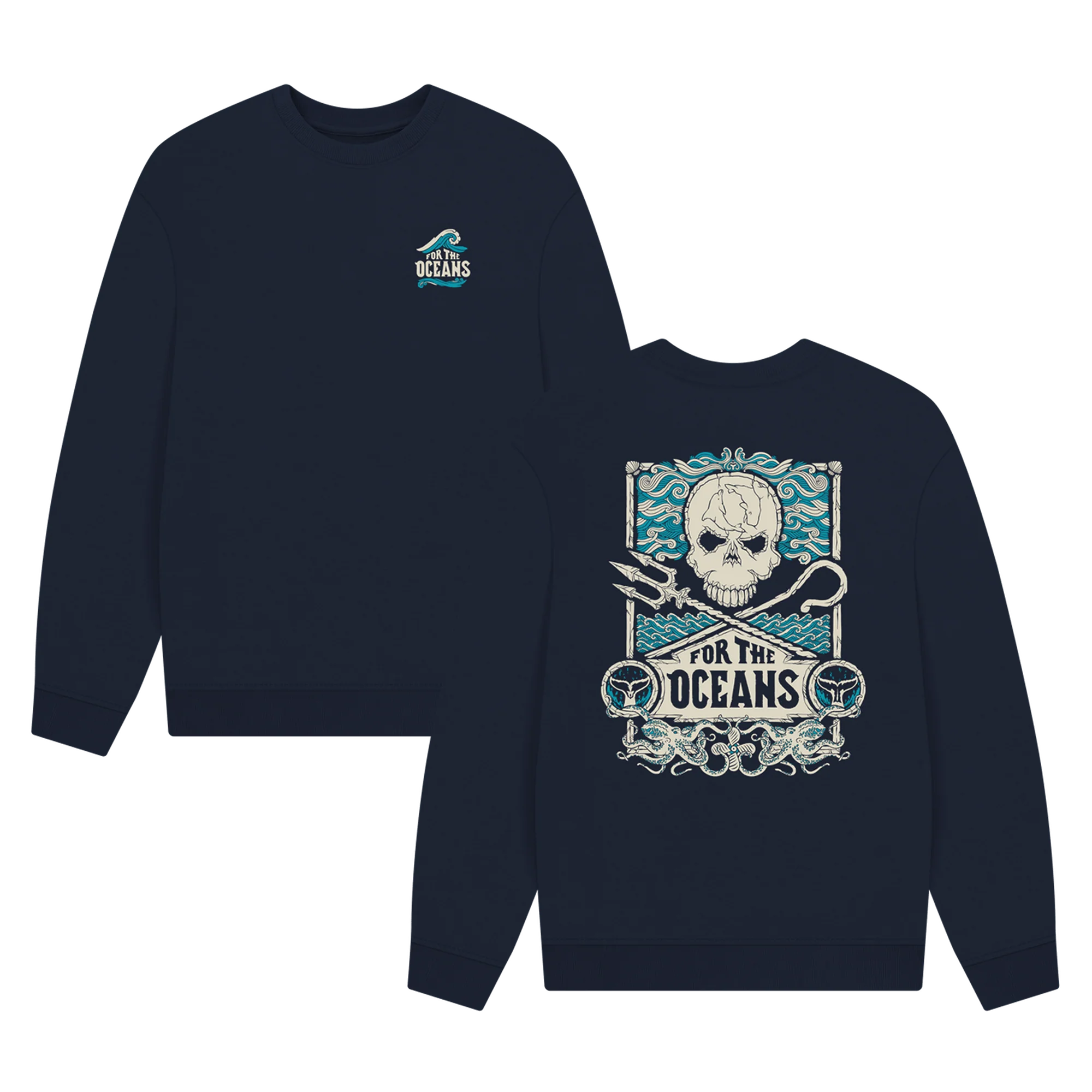 For The Oceans Oversized Sweatshirt - Image 3