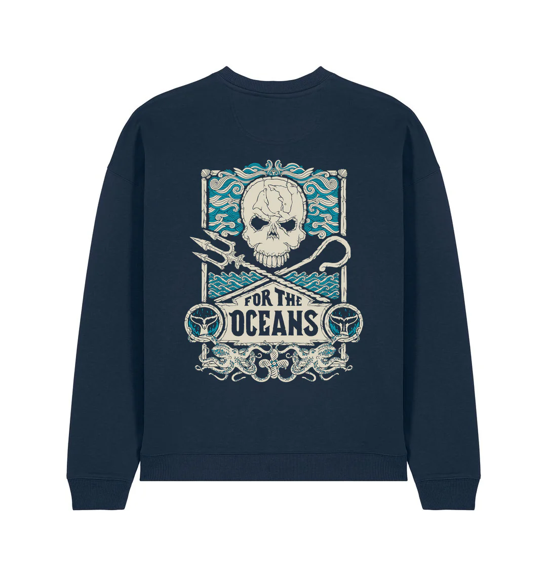 For The Oceans Oversized Sweatshirt - Image 7