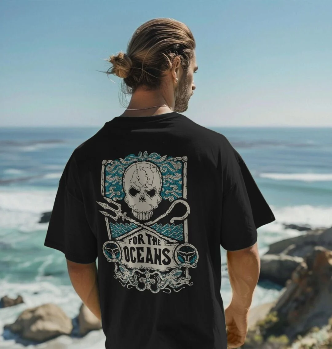 For The Oceans Oversized T-shirt - Image 4