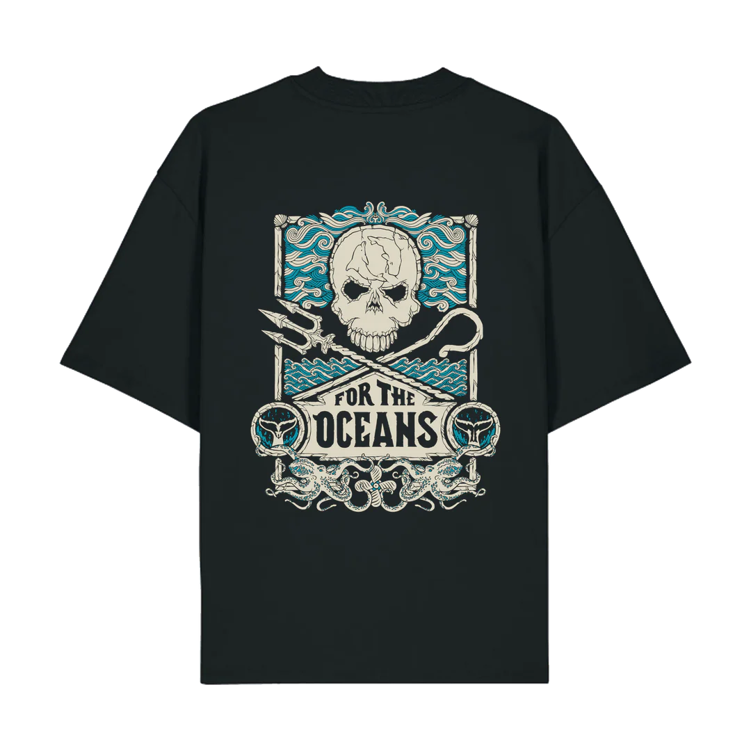 For The Oceans Oversized T-shirt - Image 8
