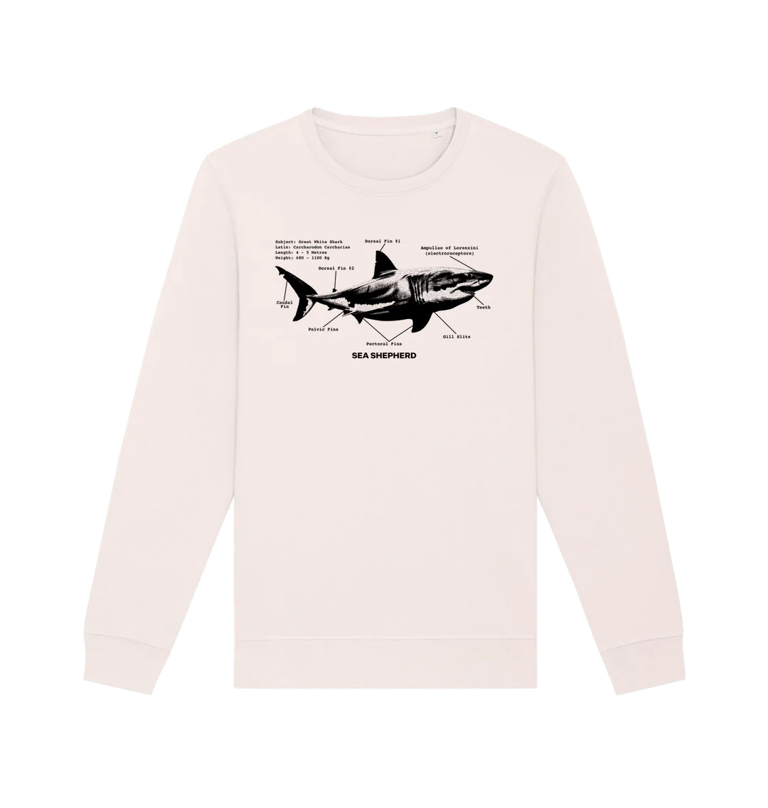 Great White Shark Sweatshirt - Image 3