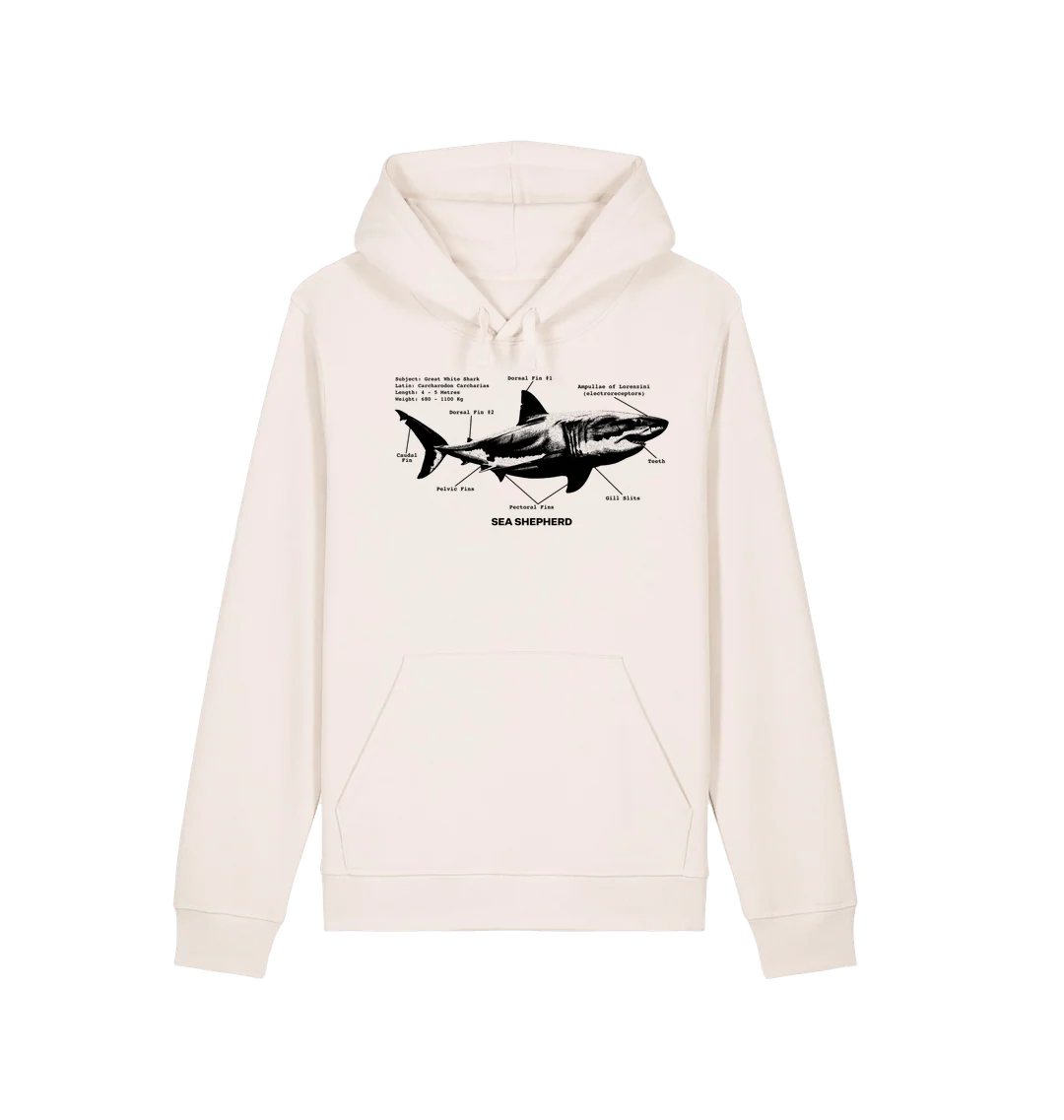 Great White Shark Women's Hoodie - Image 3