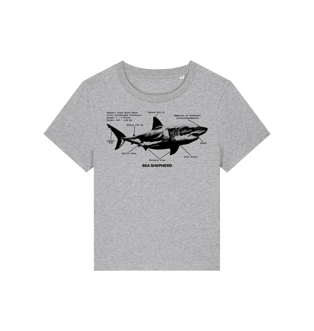 Great White Shark Women's Top - Image 3