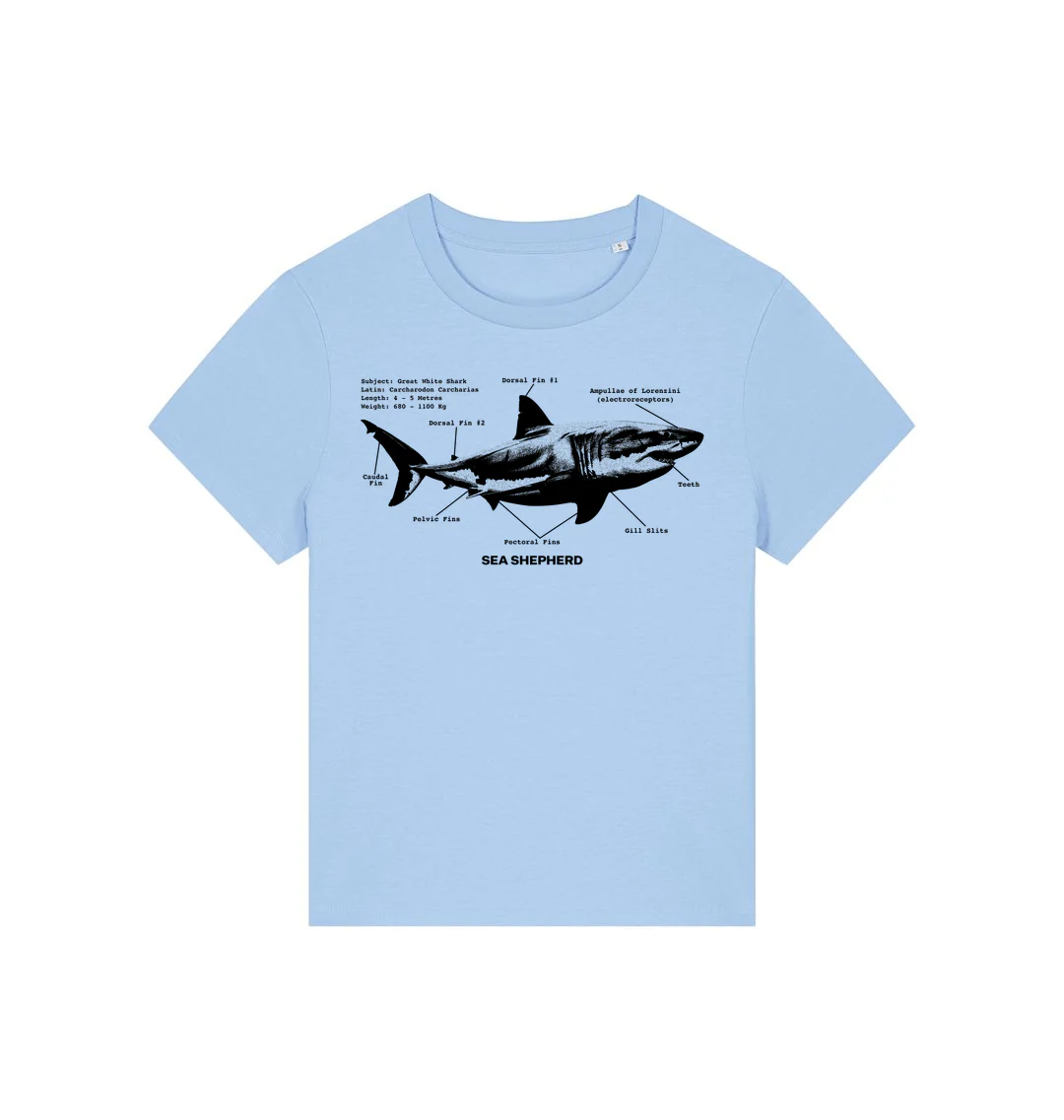 Great White Shark Women's Top - Image 4