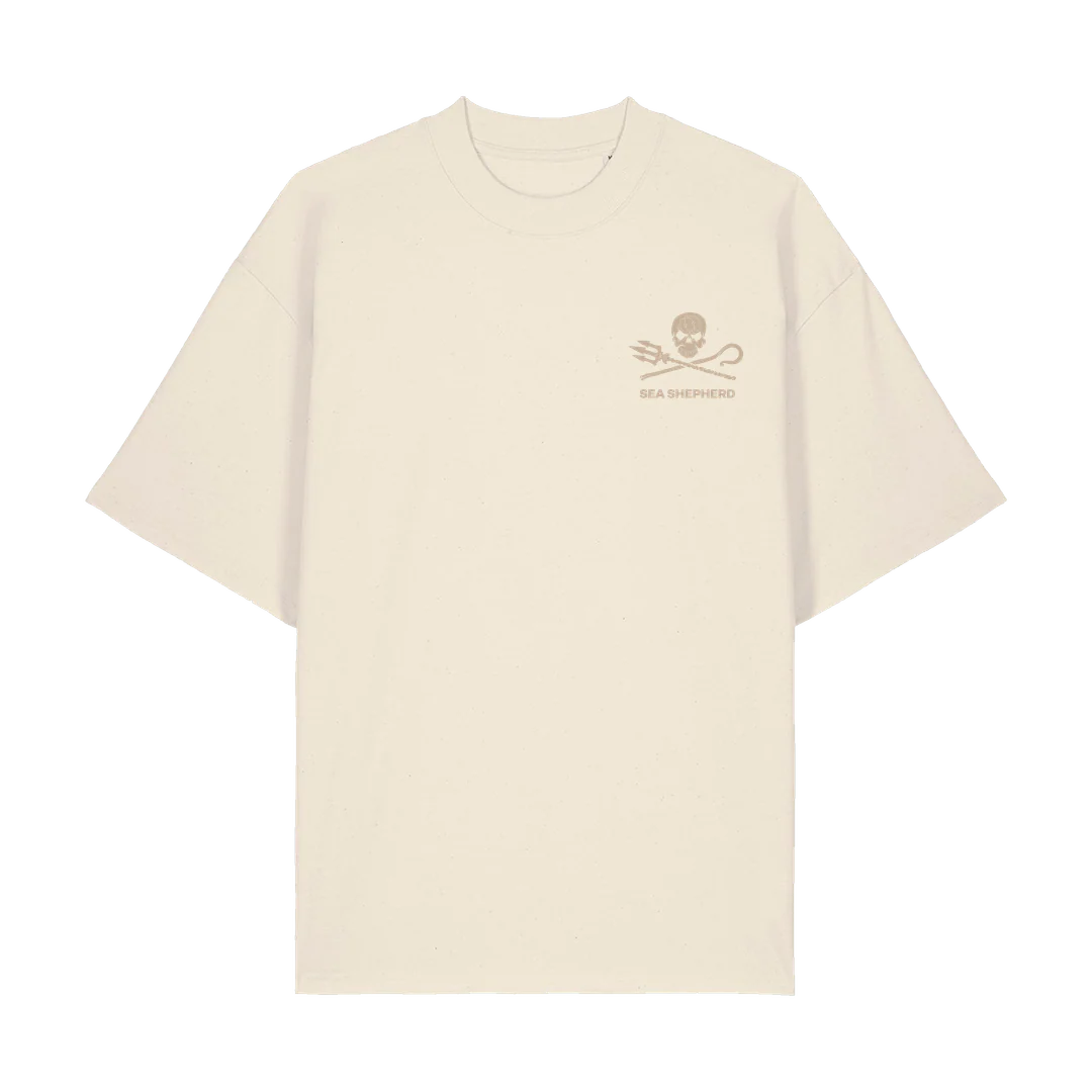 Jolly Roger Oat Oversized Women's T-shirt - Image 10