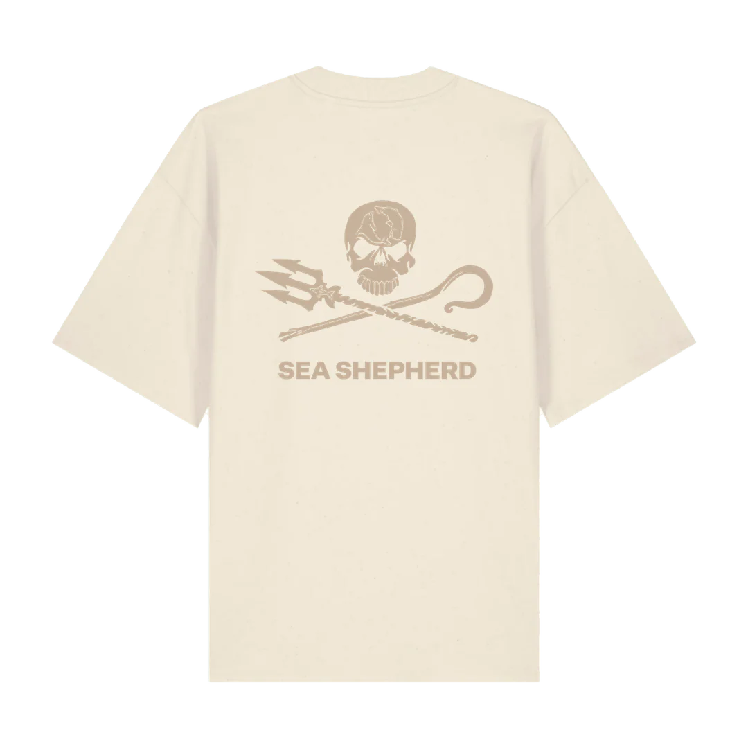 Jolly Roger Oat Oversized Women's T-shirt - Image 11