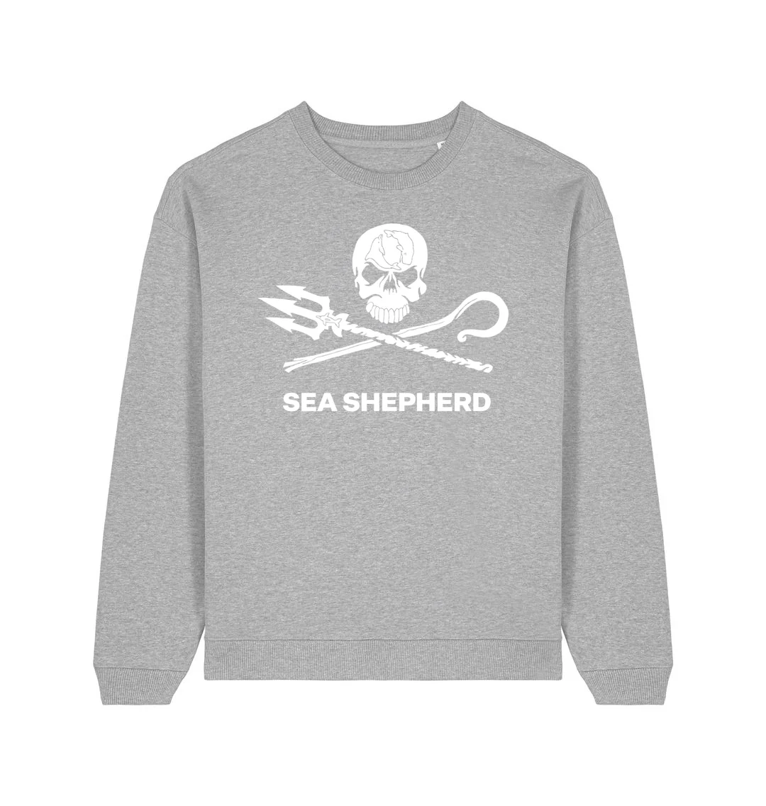 Jolly Roger Oversized Sweatshirt - Image 2