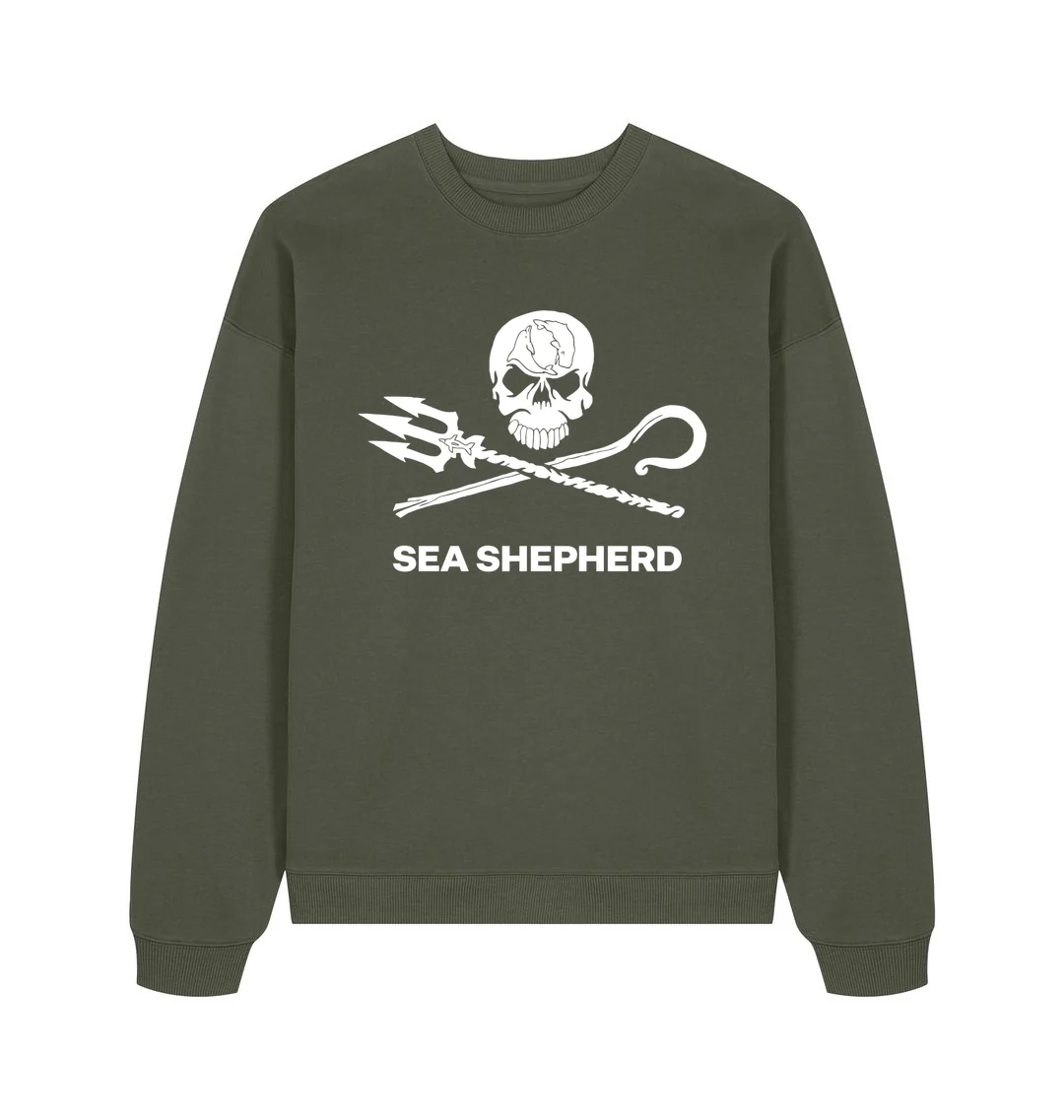 Jolly Roger Oversized Sweatshirt - Image 4