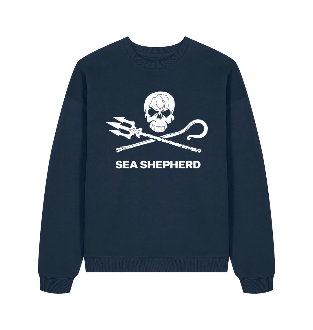 Jolly Roger Oversized Sweatshirt - Image 5