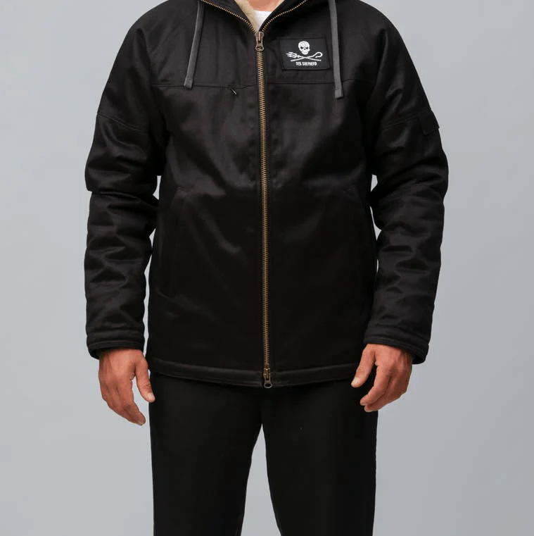 Men's Jolly Roger Logo Premium Fit Coat - Image 2
