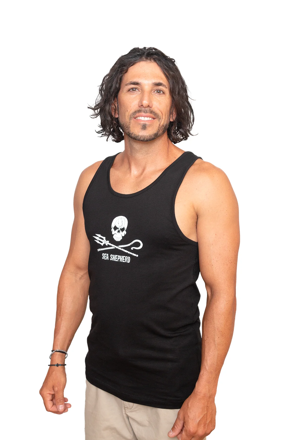 Men's Sea Shepherd Premium Fit Tank Top - Image 2