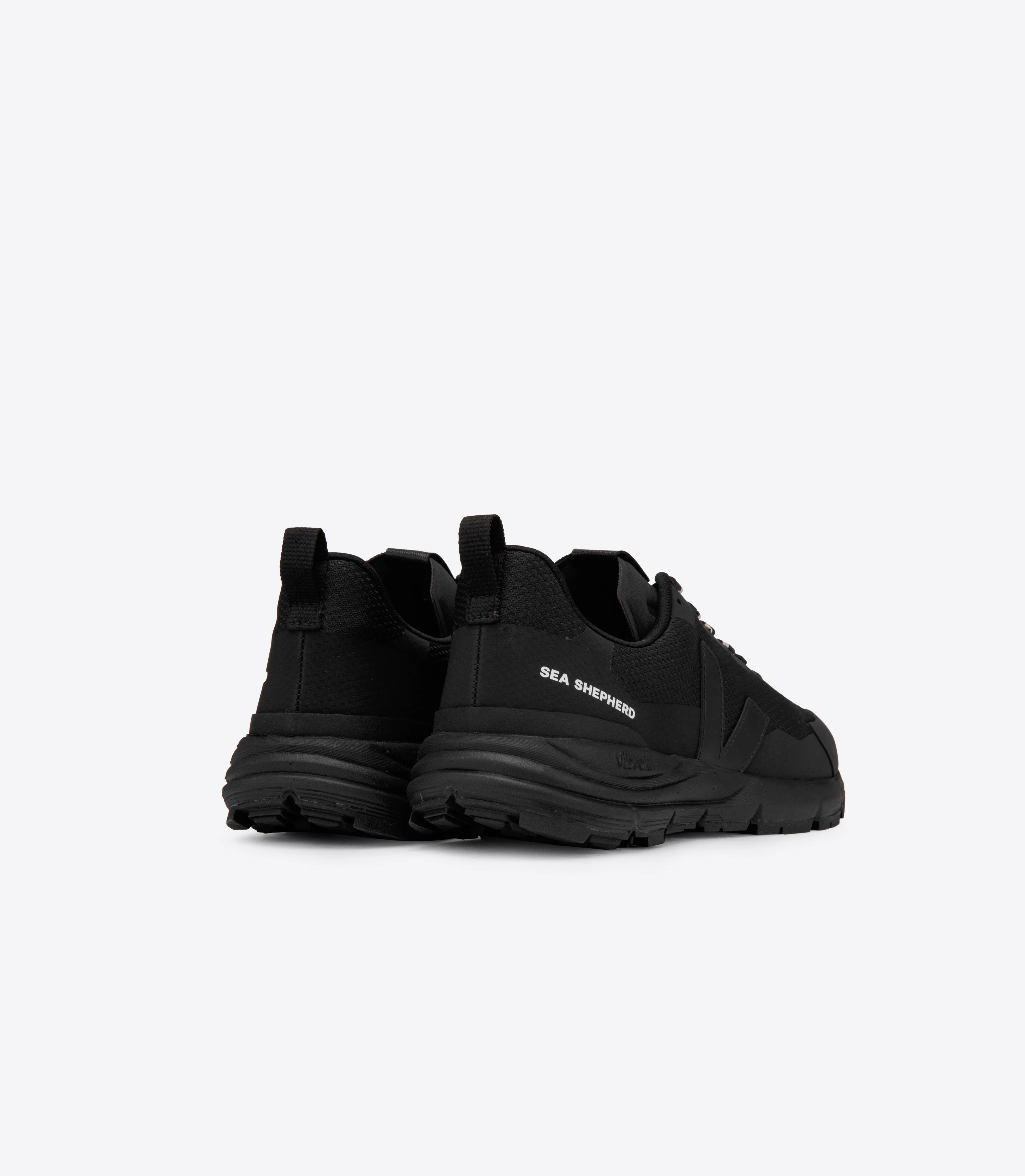 Mens Veja Shoes Black - Image 2