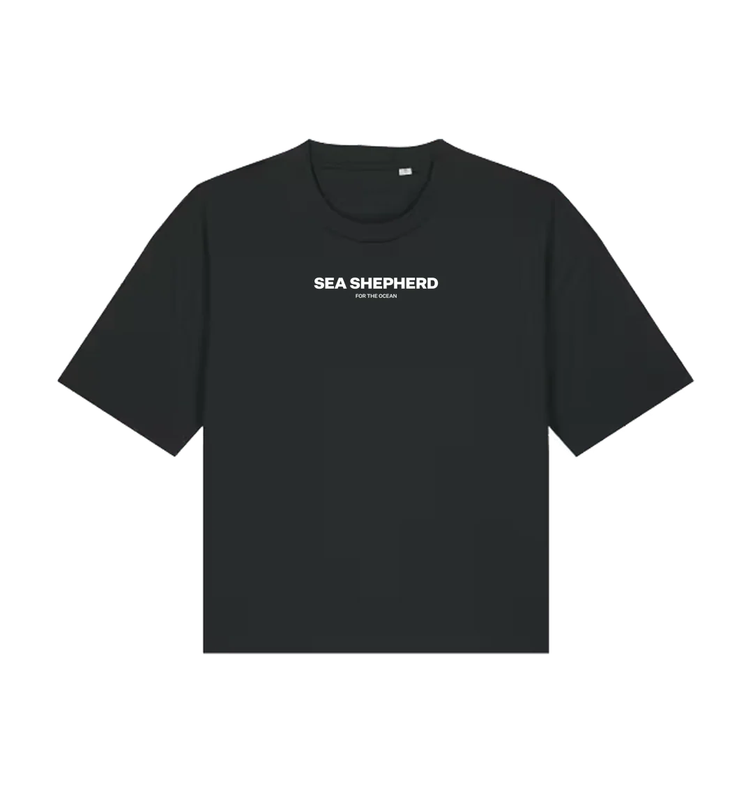 Minimal Logo Oversized Women's T-shirt - Image 3