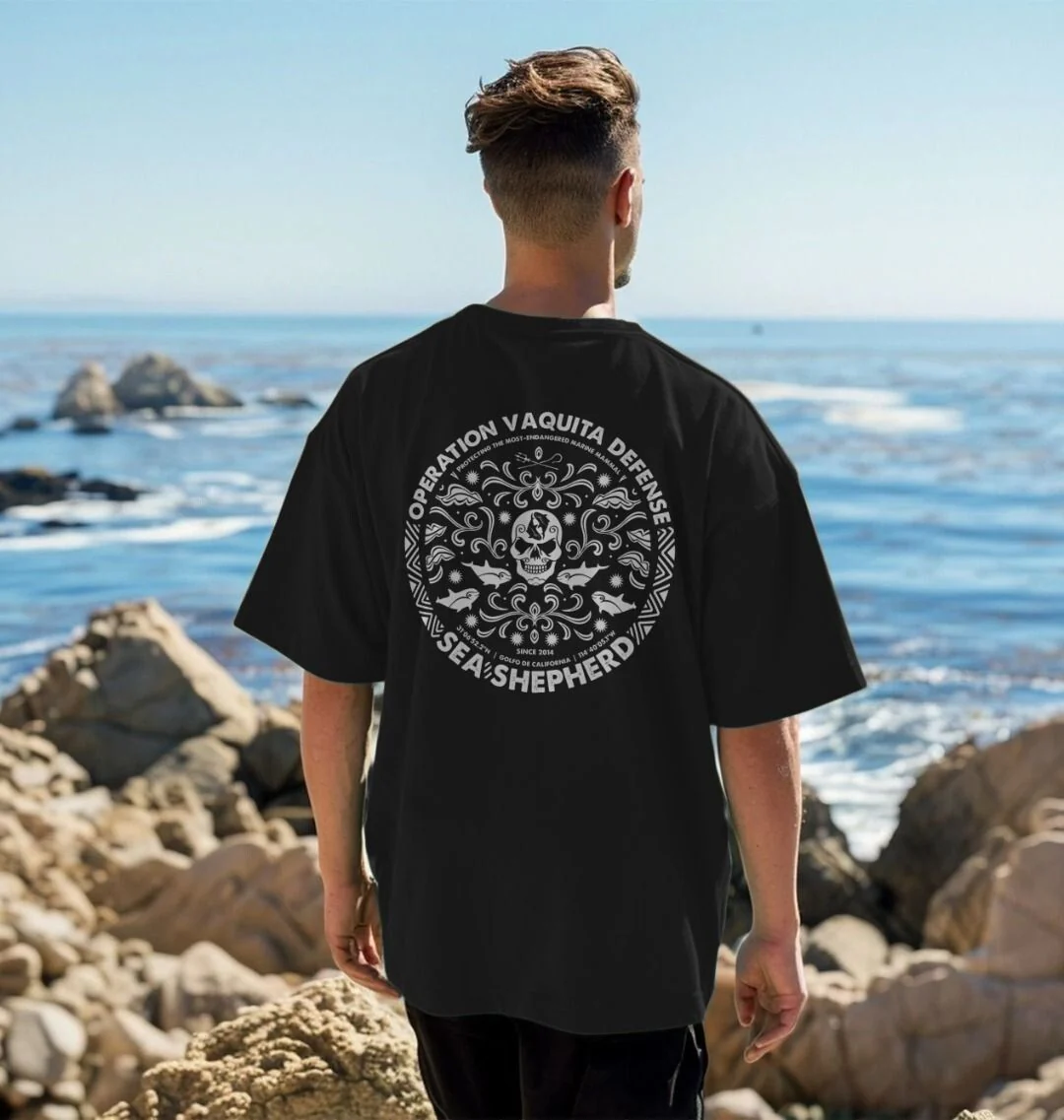 Operation Vaquita Defence Back Print Oversized T-shirt
