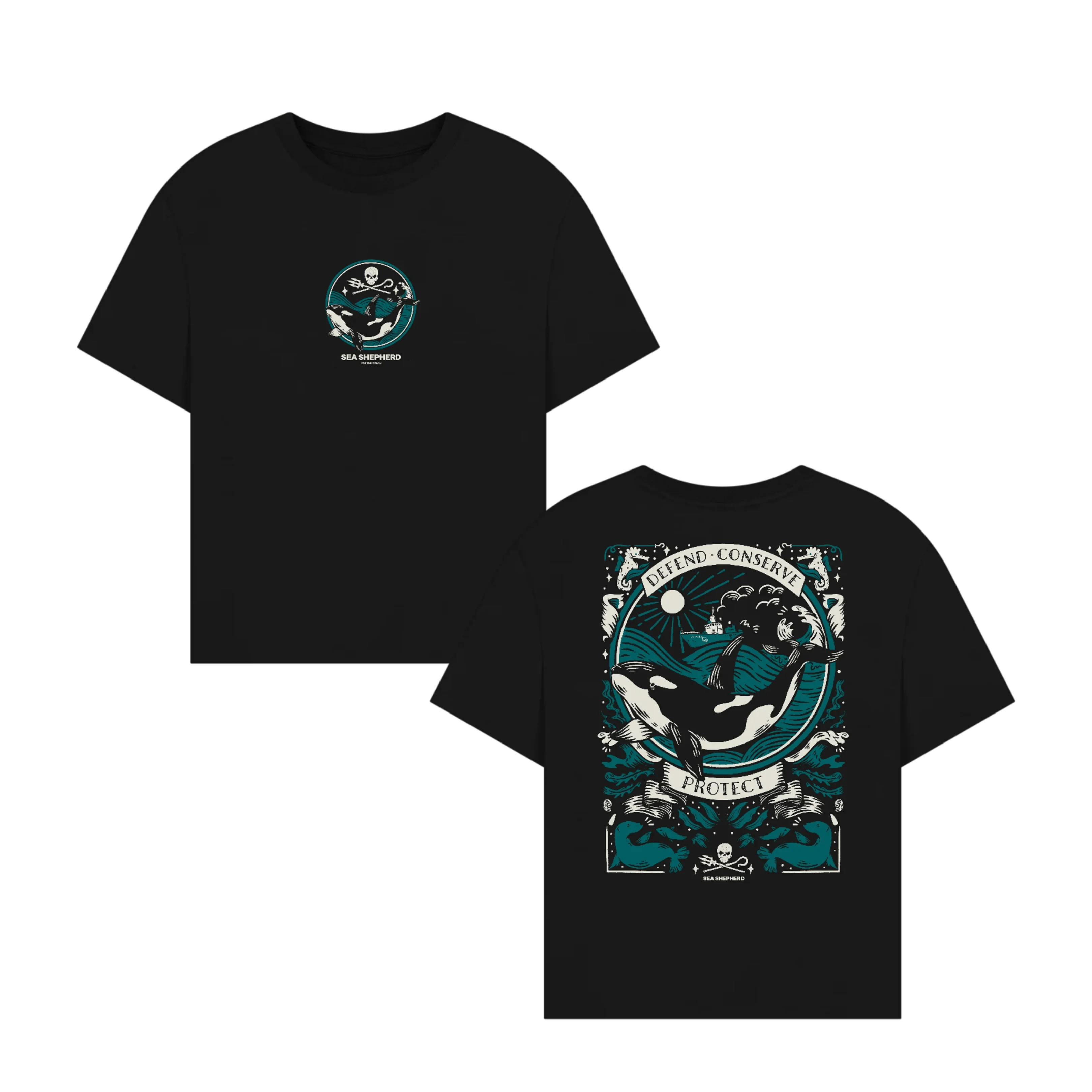 Orca Oversized Women's T-shirt - Image 3