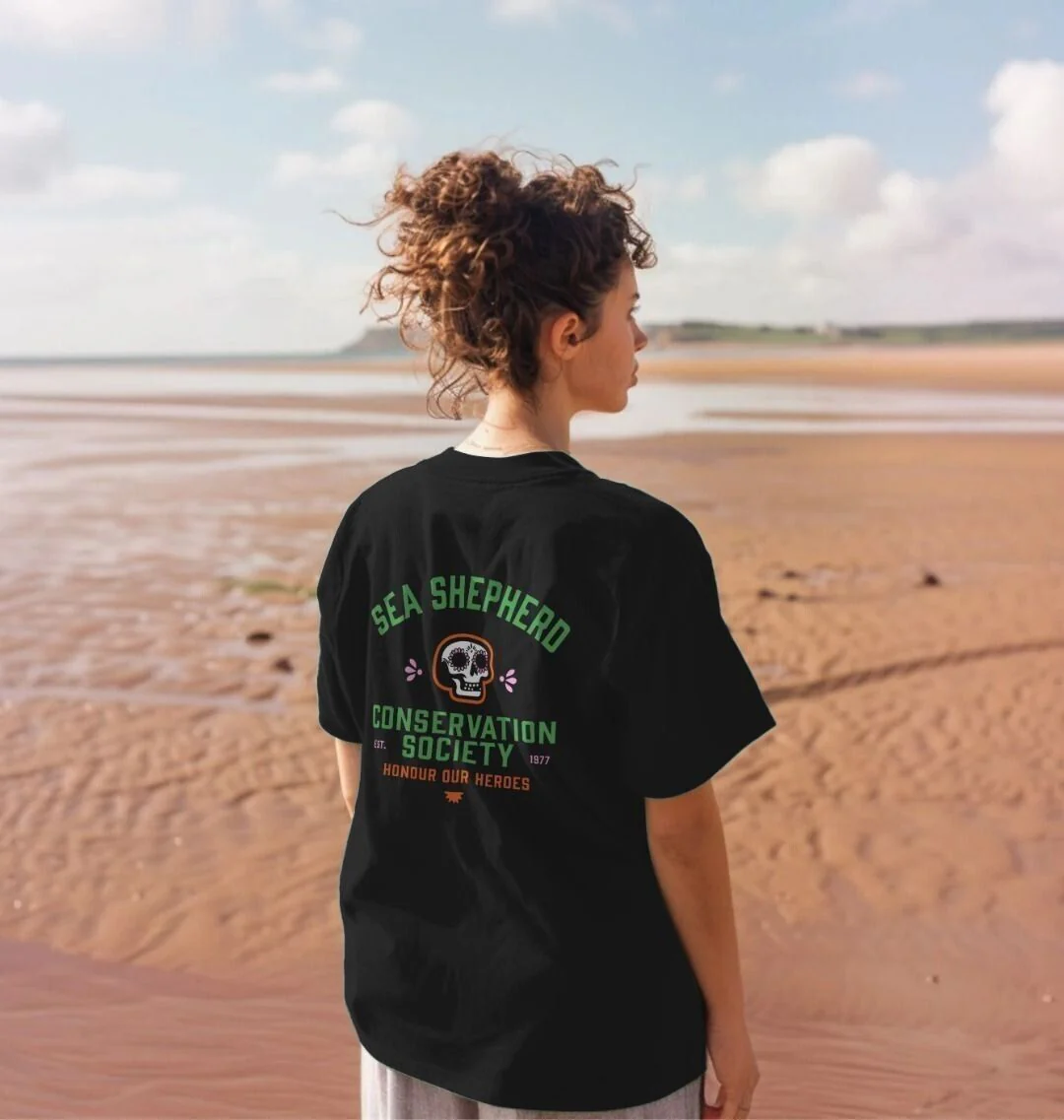 Oversized Día de los Muertos T-shirt