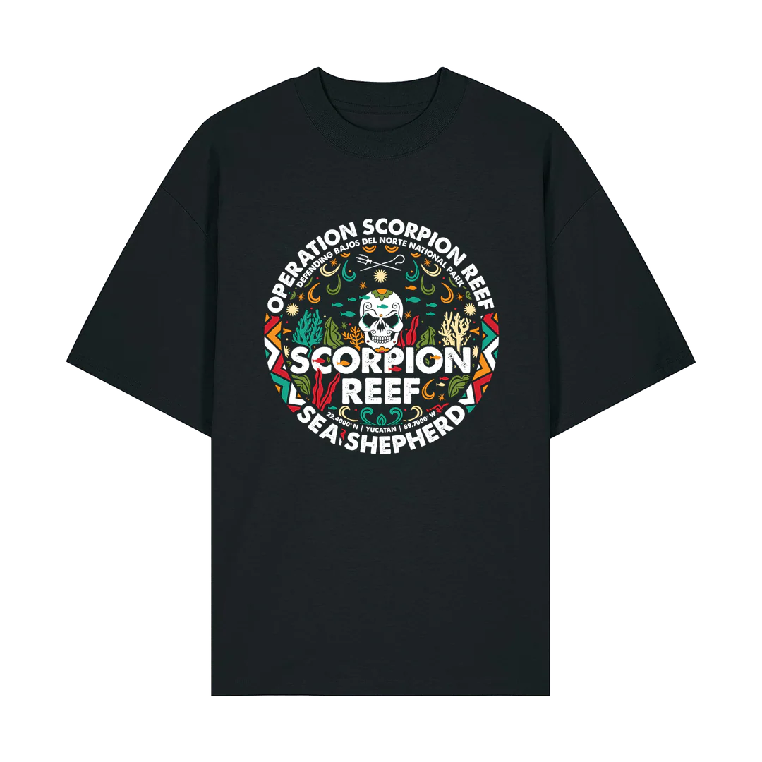 Scorpion Reef Women's Oversized T-shirt - Image 3