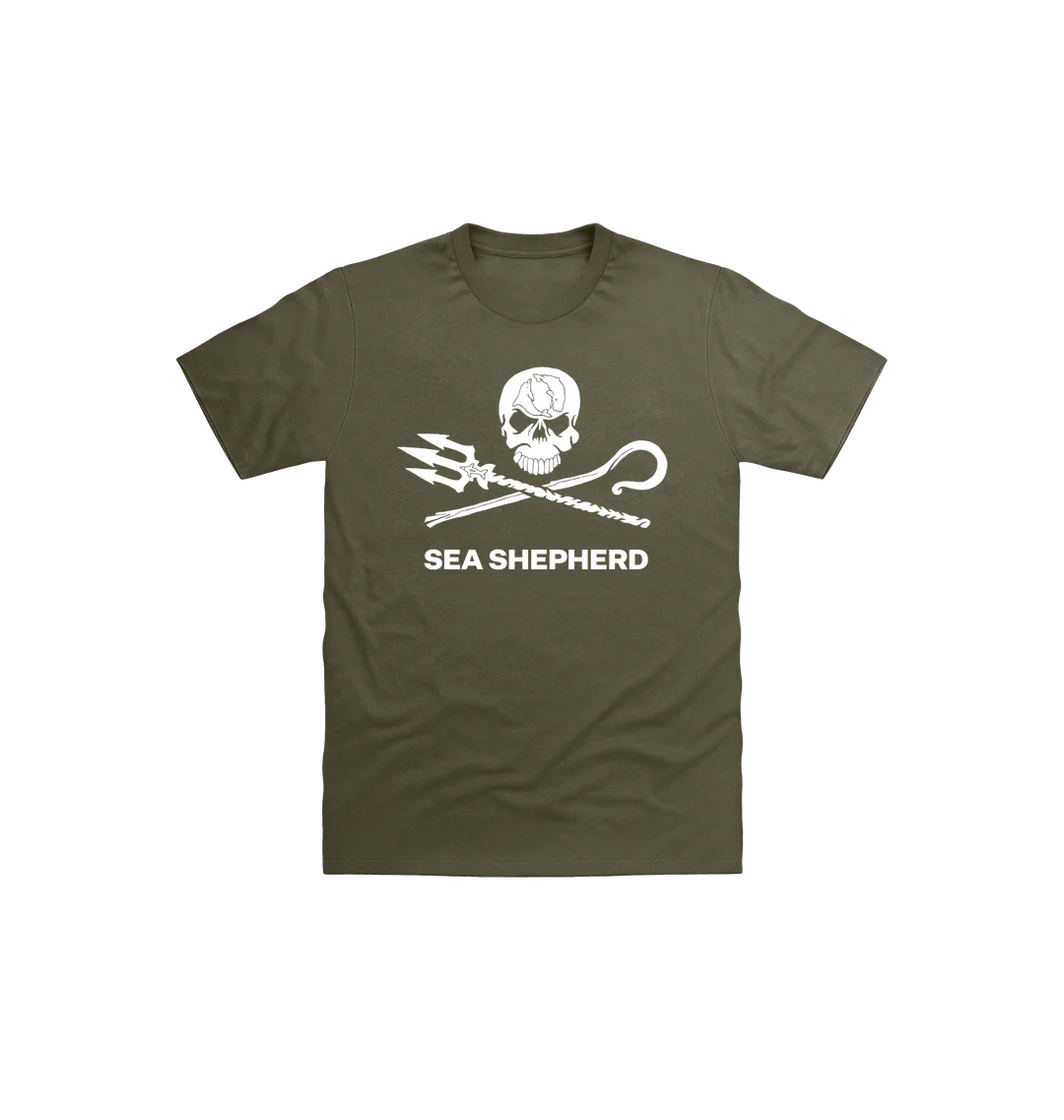 Sea Shepherd Jolly Roger Kids T-shirt - Image 3