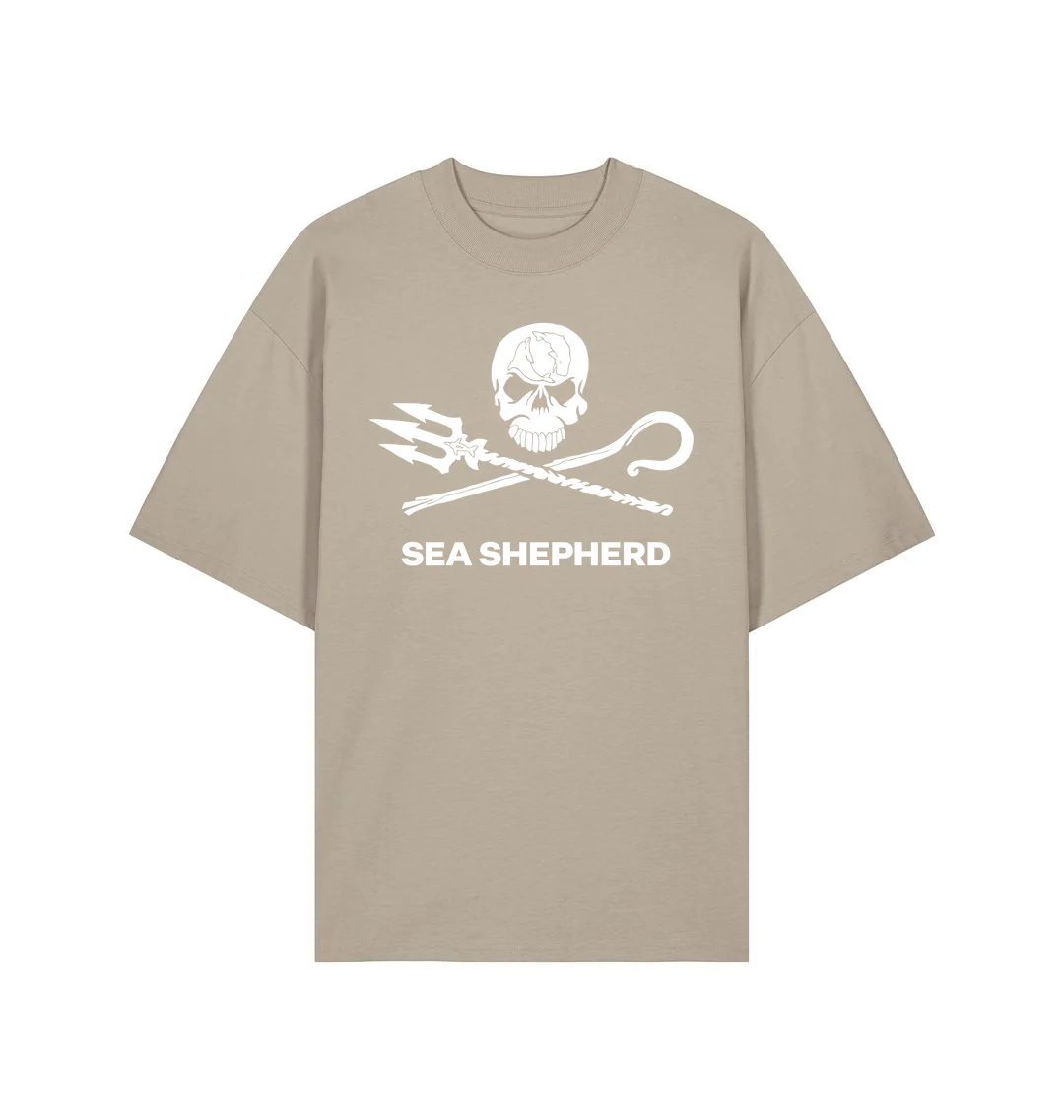 Sea Shepherd Jolly Roger Oversized T-shirt - Image 4