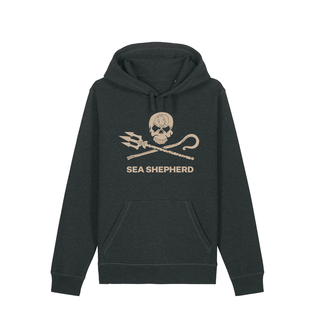 Sea Shepherd Oat Jolly Roger Hoodie - Image 3