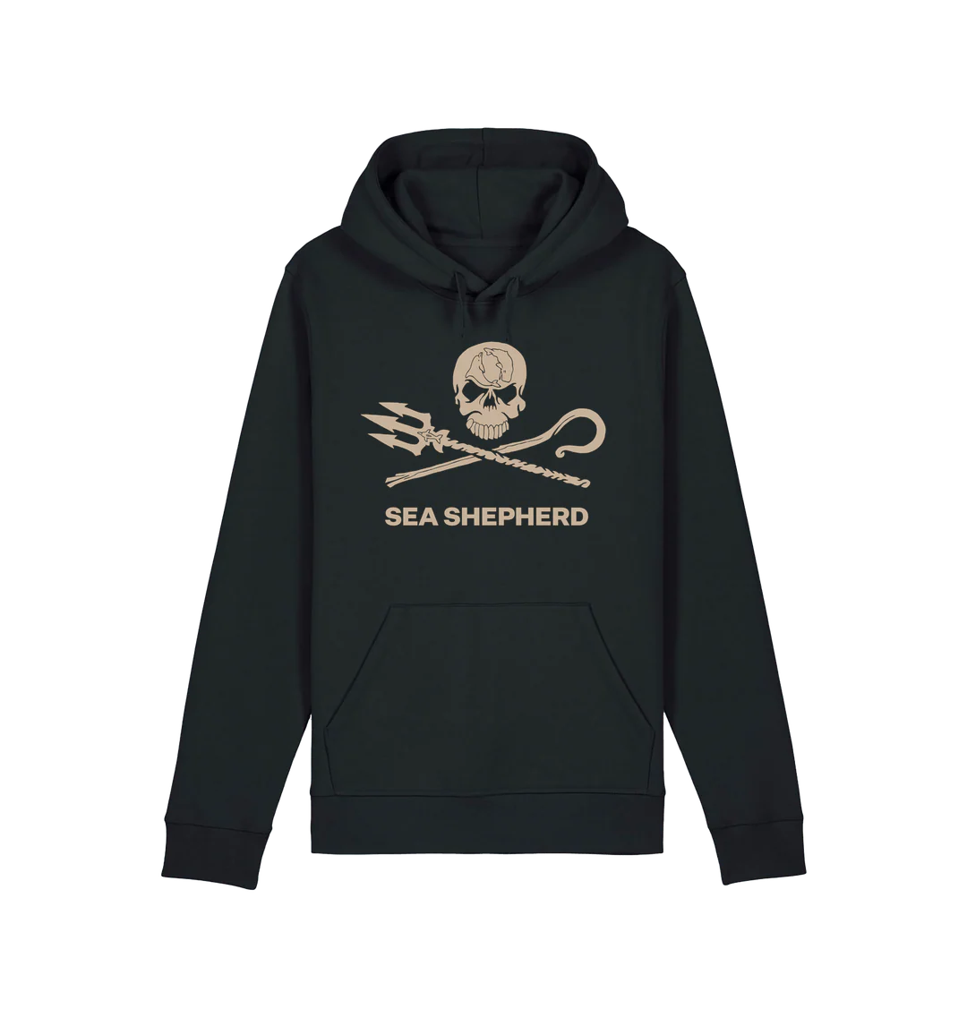 Sea Shepherd Oat Jolly Roger Hoodie - Image 4