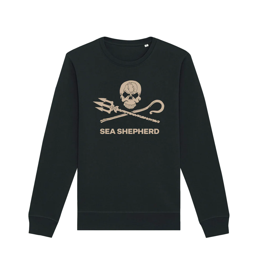 Sea Shepherd Oat Jolly Roger Sweatshirt - Image 4