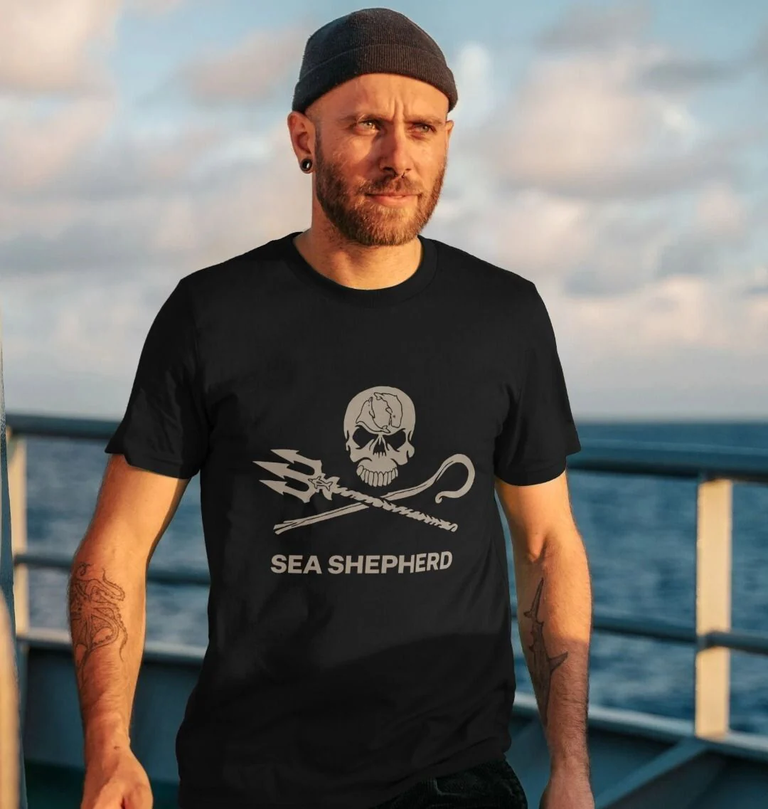 Sea Shepherd Oat Jolly Roger T-shirt