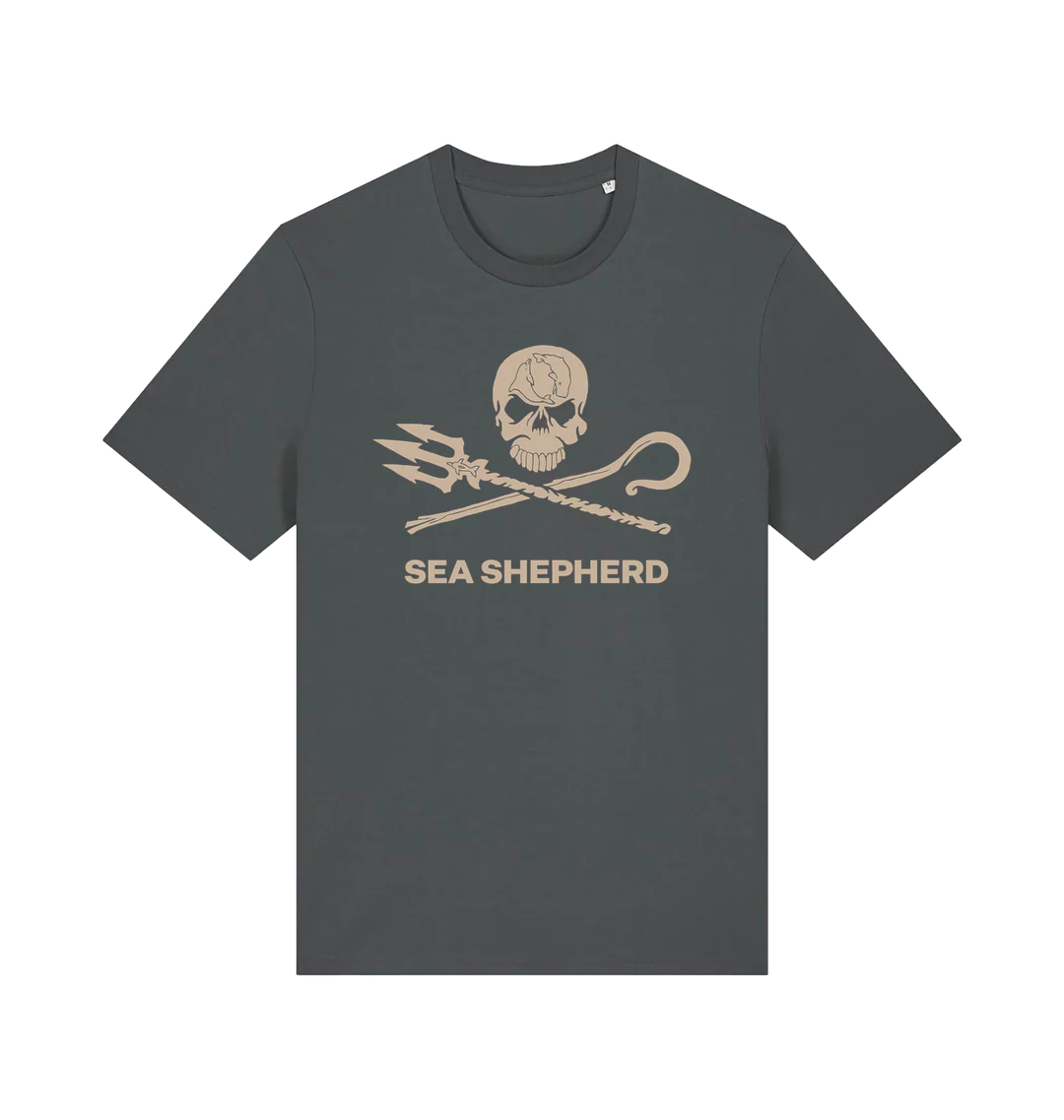 Sea Shepherd Oat Jolly Roger T-shirt - Image 6