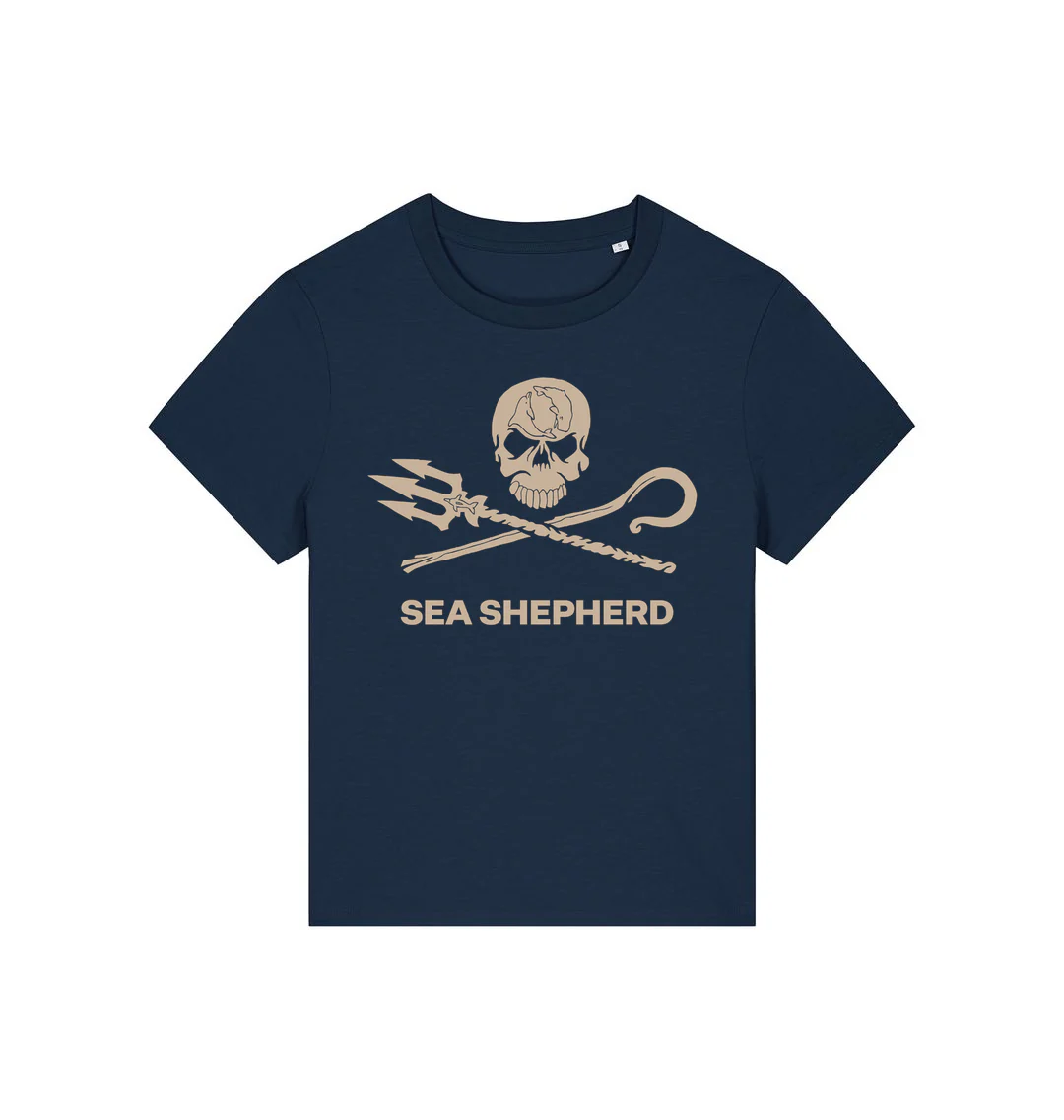 Sea Shepherd Oat Jolly Roger Women's T-shirt - Image 4