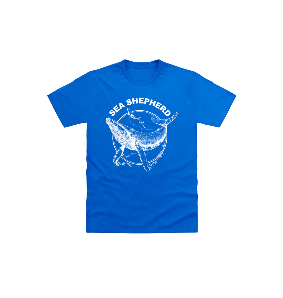 Sea Shepherd Whale Logo Kids T-shirt - Image 4