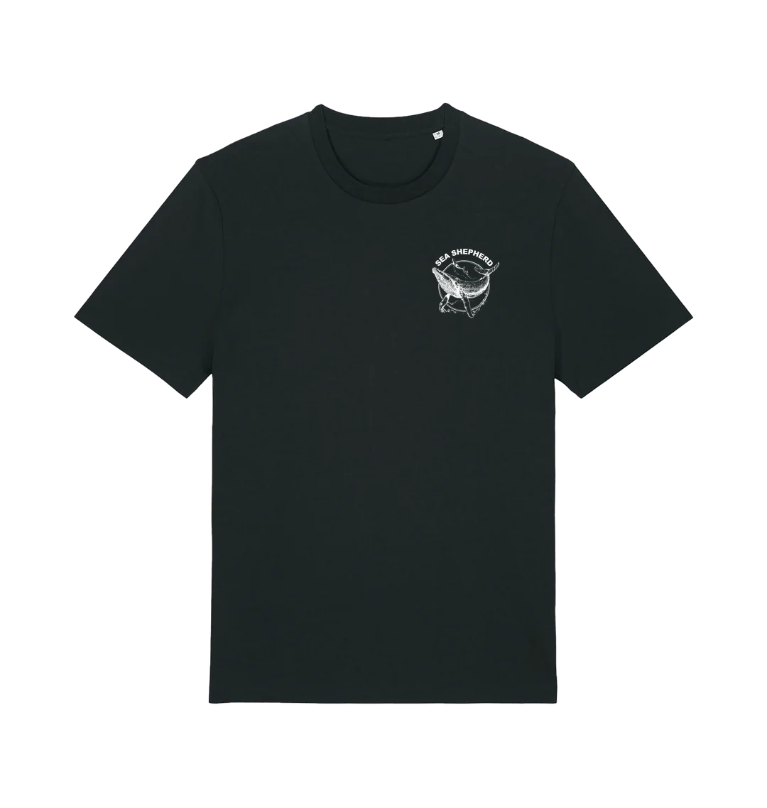 Sea Shepherd Whale Logo Pocket T-shirt - Image 3
