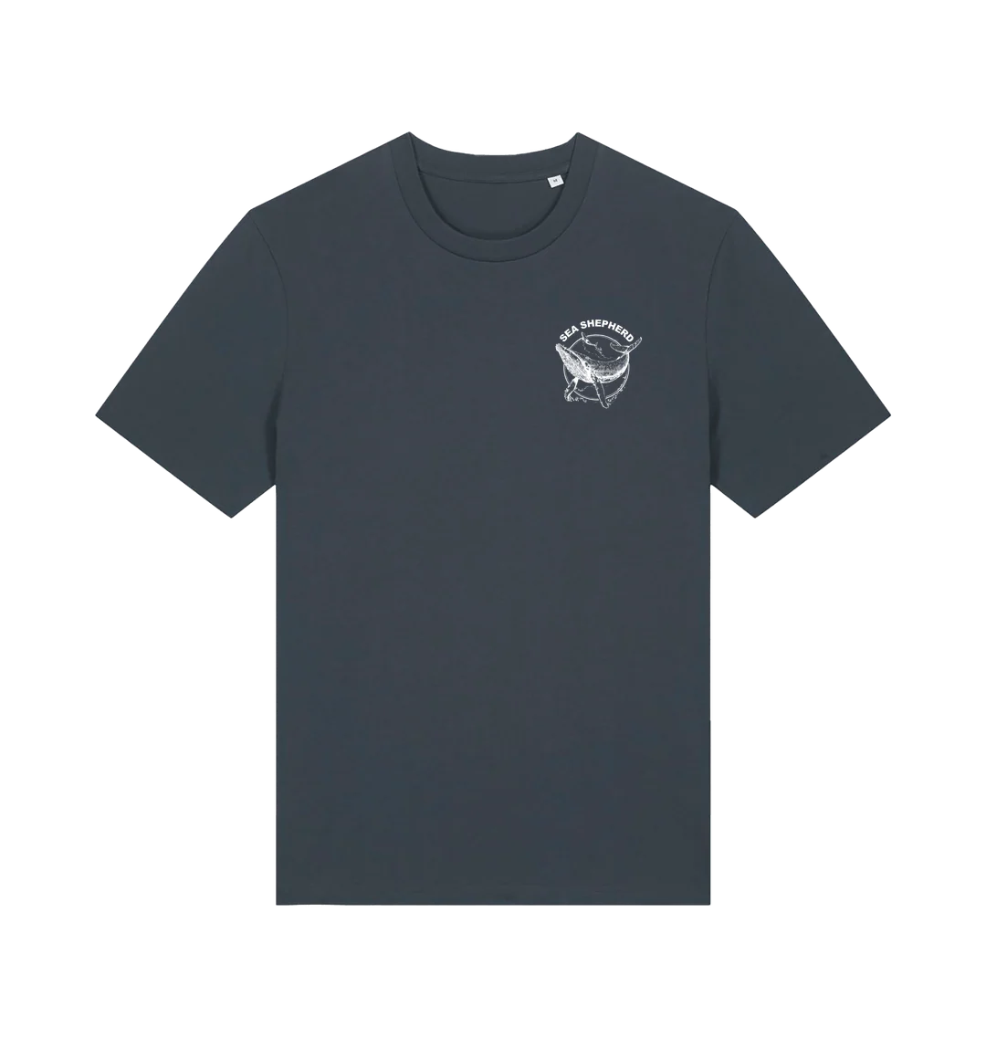 Sea Shepherd Whale Logo Pocket T-shirt - Image 4
